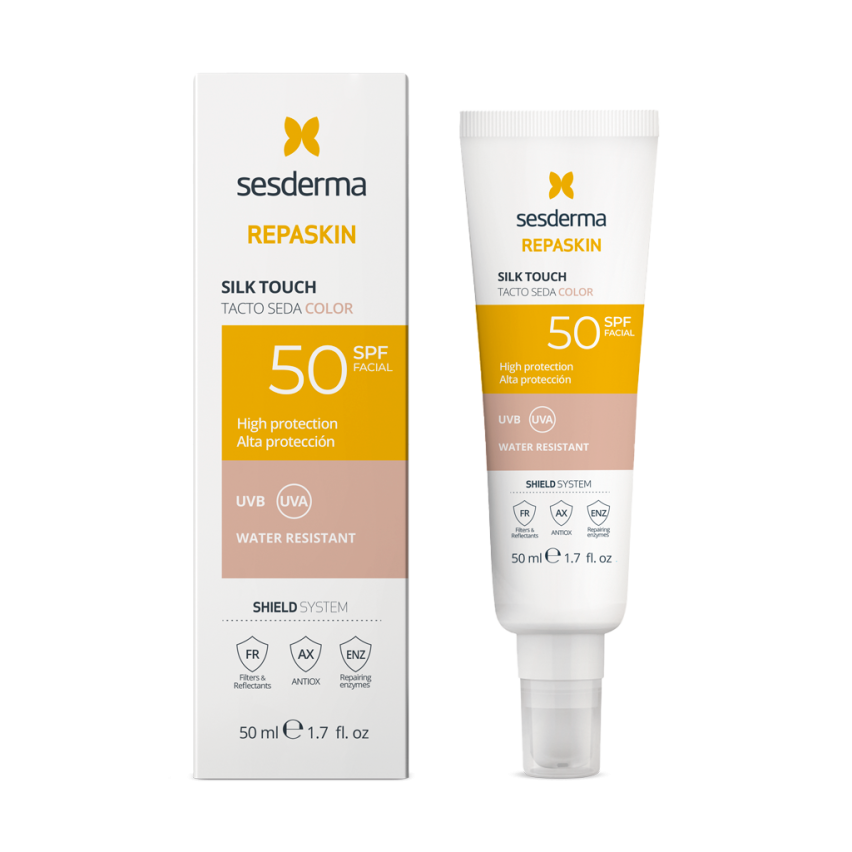 REPASKIN SILK TOUCH COLOUR SPF50