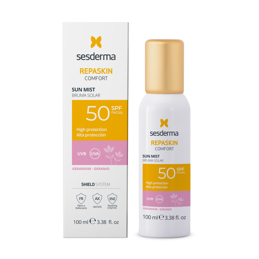 REPASKIN COMFORT GERANIUM SPF50 Спрей